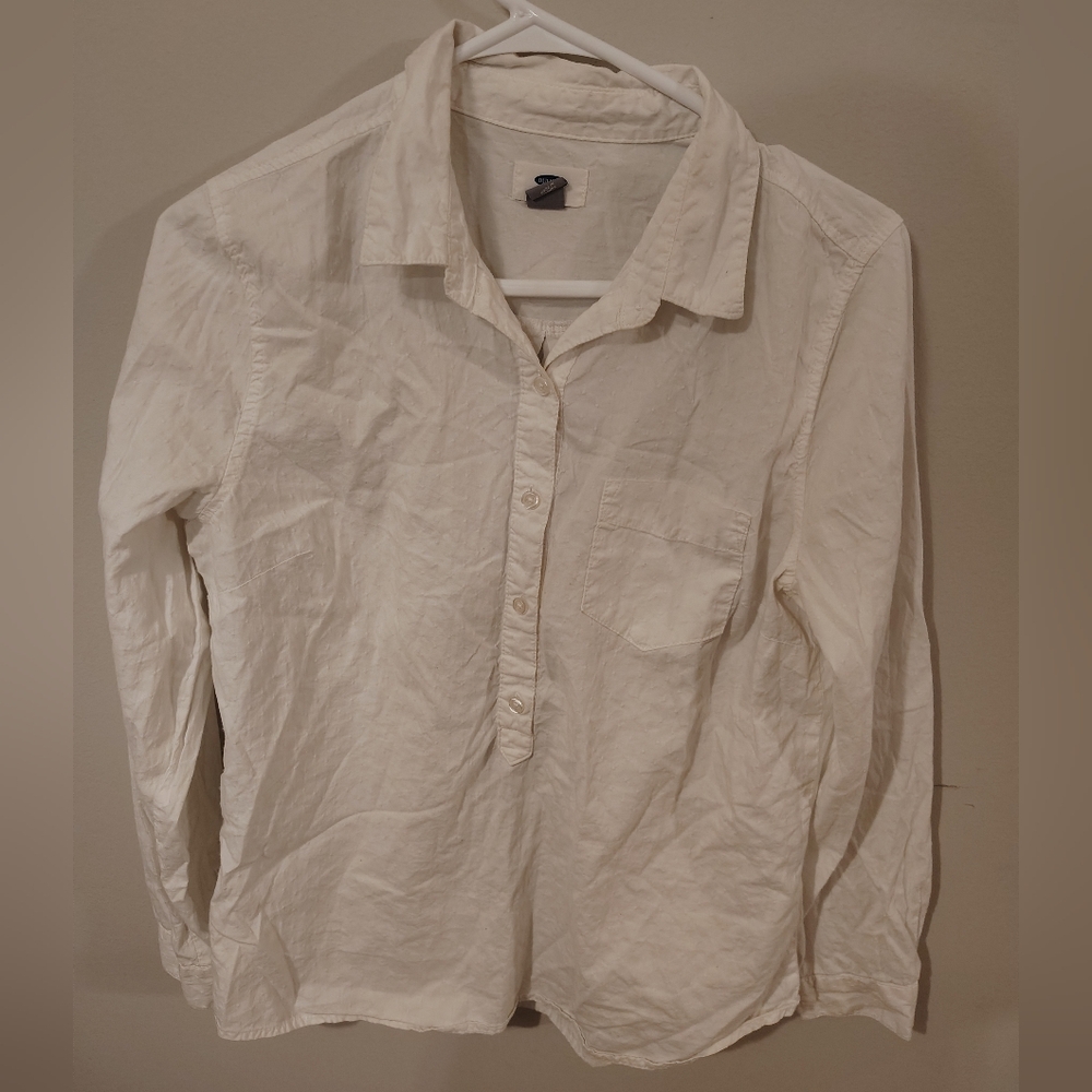 Classic White Men's Shirt